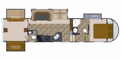 Greystone Rv 2012 Heartland RVs Greystone Series M-34QB Specs and Standard Equipment ...