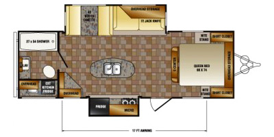 2014 Crossroads RV Rezerve Series M-26 RB Specs and Standard Equipment ...