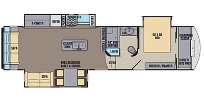 2016 Shasta by Forest River Phoenix Series M-33CK Specs and