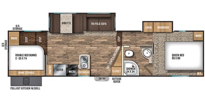 2019 Coachmen by Forest River Chaparral X-Lite Series M-295 X