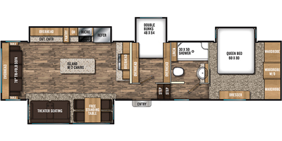 2019 Shasta by Forest River Phoenix Series M-360BH Specs and