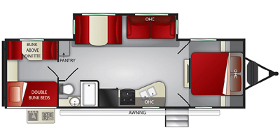 2019 Cruiser RV Fun Finder Xtreme Lite Series M-28 QD Specs and