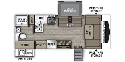 2020 Coachmen by Forest River Freedom Express Ultra Lite Series M