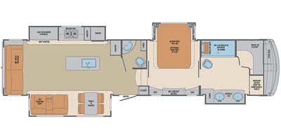 2020 Palomino by Forest River Columbus Series M-383FBW Specs and