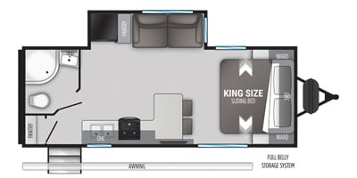 2021 Cruiser RV Radiance Series M-21 RB Specs and Standard Equipment ...