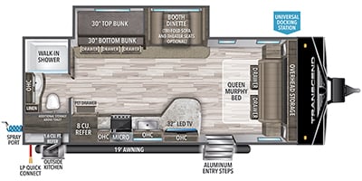 2024 Grand Design Recreational Vehicles Transcend Xplor Series M-235BH ...